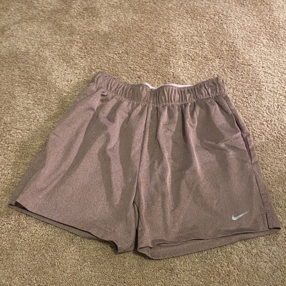 Nike Dri-Fit Women's Mauve Athletic Shorts